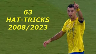 Cristiano Ronaldo All 63 Career Hat-Tricks #Footballviral