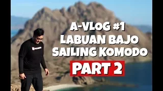 A-VLOG #1: LABUAN BAJO & SAILING KOMODO Part. 2 | Padar, Pink Beach, Gili Lawa, Kanawa, Ciao Hostel