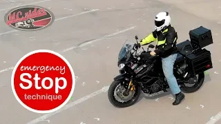 Motorcycle Emergency Braking - Which technique is correct?