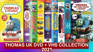 MY COMPLETE UK THOMAS VHS AND DVD COLLECTION (2021)