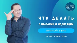 Что делать с мыслями в медитации | Прямой эфир + медитация | Ян Тиан