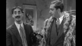 Groucho: "I'm the plumber."
