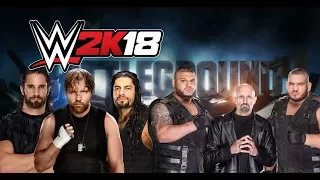 WWE 2K18 - Authors Of Pain VS The SHIELD