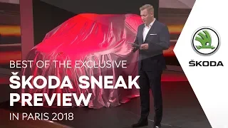 Best of the exclusive ŠKODA Sneak Preview in Paris 2018