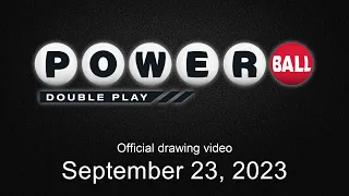 Powerball Double Play drawing for September 23, 2023