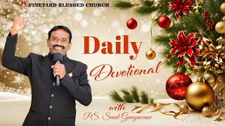 🙏 Daily Devotional with Pastor Sunil Gangawane| Inspirational Moments for Spiritual Growth 🌟