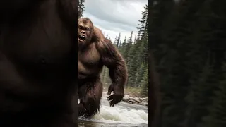 SASQUATCH VS TRUCK - Insane #bigfoot Encounter