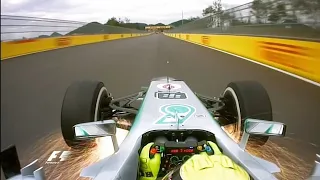 F1 2013 Onboard Crashes