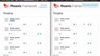Build a real-time Twitter clone in 15 minutes with LiveView and Phoenix 1.5