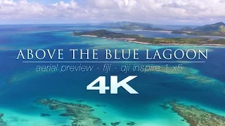 4K FLIGHT ABOVE THE BLUE LAGOON | Fiji Islands  Nature Relaxation™ Short Film | DJI INSPIRE1 X5