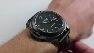 Pre-Owned Panerai Luminor Marina Left Handed (DESTRO) PAM 26 Luxury Watch Review