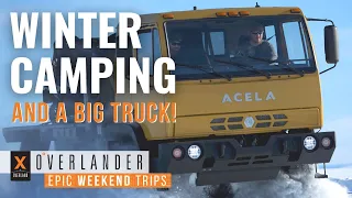 Overlander S1 EP1: We Take An Acela Truck To The Montana Prairie In The Winter!