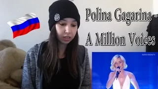 Polina Gagarina - A Million Voices (Russia) -Eurovision 2015 _ REACTION