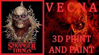 Vecna from Stranger Things 3D print and paint