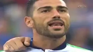 Italy vs Belgium anthems euro 2016
