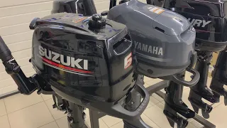 Yamaha F6 vs Suzuki F6. Comparsion of two outboard engines