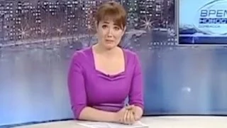 Ведущая телеканала "Донбасс" расплакалась в прямом эфире | TV Host burst into tears in live