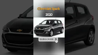 Evolution of Chevrolet Spark 🤑😊(2010~2022) #shorts