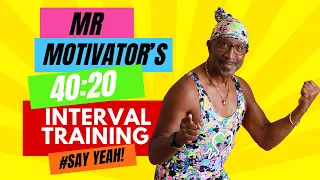 30 minute | 40:20 Interval Training | 15th March 2024 | Mr Motivator | Red Workout