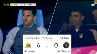 Al Nassr Vs Inter Miami | Ronaldo Vs Messi | 6-0 Match Highlight | The Last Dance