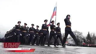 Репетиция Парада Победы в Ульяновске