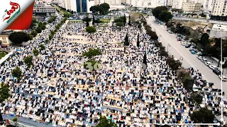 بعد عامين من انقطاعها بسبب الجائحة.. الآلاف يحجون لأداء صلاة العيد بمصلى "السوريين" بطنجة