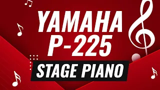 Yamaha P 225 Digital Piano Full Demo Präsentation (german/deutsch)