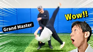 Amazing! Systema's grand master threw the Aikido master