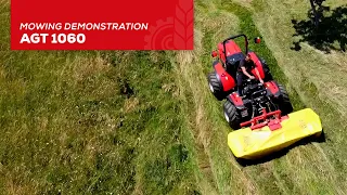Tractor AGT 1060 - Mowing demonstration | Agromehanika