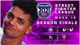 Street Fighter League Pro-US 2021 Week 15 - Bandits vs. UYU - NVD vs. VGIA