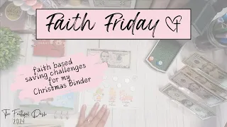 Faith Friday #15 | Faith Based Savings Challenges | Christmas Binder