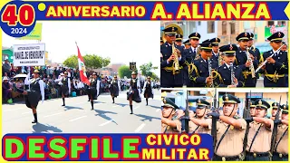 DESFILE CIVICO MILITAR 40 ANIVERSARIO DISTRTITO ALTO DE LA ALIANZA 2024