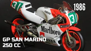 1986. Gran premio de San Marino 250cc. Misano.