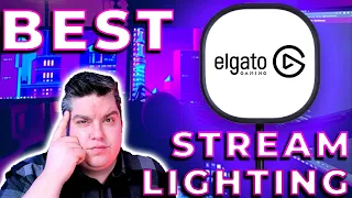 BEST LIGHT FOR STREAMING!!  |  ELGATO KEYLIGHT AIR REVIEW!!