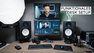 Mein FUNKTIONALES FOTO & VIDEO Desk Setup