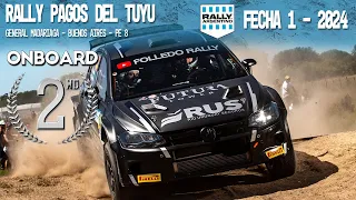 "dos curvas como el ort*" | Rally Argentino Pagos del Tuyú 2024 | Pe8 La Larga - La Españada