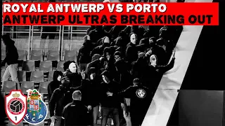 Antwerp Ultras Breaking Out | Royal Antwerp vs Porto Fc 1-4 | 25-10-2023