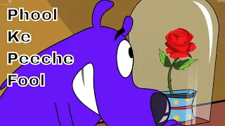 Phool Ke Peeche Fool Ep - 12 - Pyaar Mohabbat Happy Lucky - Funny Hindi Cartoon Show - Zee Kids