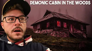 Scariest DEMON ENCOUNTER Recorded on Camera in HAUNTED EXORCIST CABIN IN THE WOODS