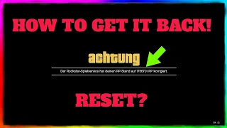 GTA 5 ONLINE | RESET? Get it BACK! *TUTORIAL* (Ps4/XBox/PC) Reset/Bug/Glitch