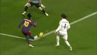 El golazo de Ronaldinho que hizo levantar al Bernabéu