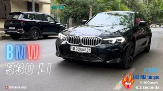 BMW 3 series grand Limo | 330li M sport | 330 facelift | Real time 0-100 kmph reveal
