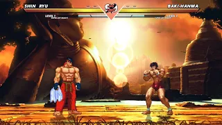 SHIN RYU vs BAKI HANMA - The most epic fight ever made!