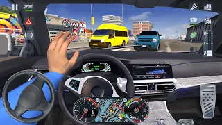 BMW CARS SPORTS UBER DRIVER 🚖🔥 City Car Driving Games Android iOS - Taxi Sim 2020 Gameplay