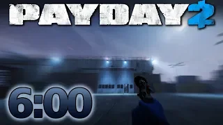 PAYDAY 2 - Shadow Raid - Speedrun 6:00m - NO ALARM [Solo - DS/OD]