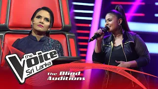 Niroda Vancuylenburg - Pathu Pem Pathum (පැතූ පෙම් පැතුම්) | Blind Auditions | The Voice Sri Lanka