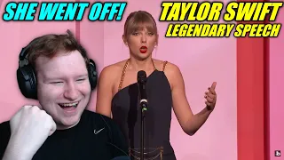 Taylor Swift Accepts Woman of the Decade Award Speech REACTION!!!