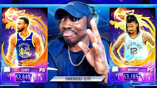 DARK MATTER CURRY & MORANT PACK OPENING! NBA 2K Mobile Season 4 (Underdogs)