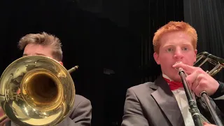 Sleigh Ride trombone perspective