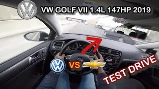 2019 VW Golf VII 1.4L TSI 147 HP - POV Test Drive